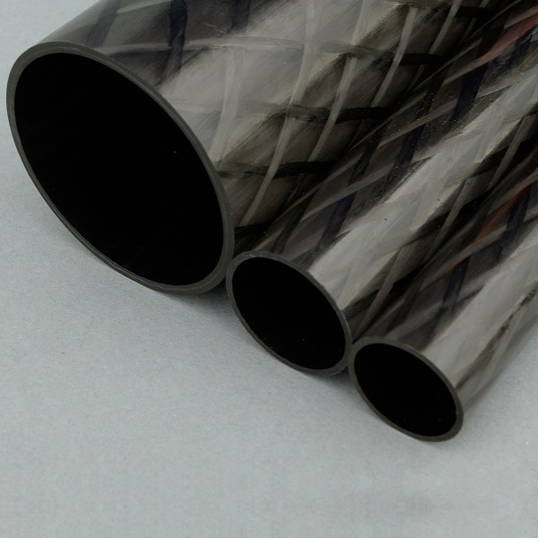 Carbonrohr torsionsstabil mehrschichtiger Faseraufbau